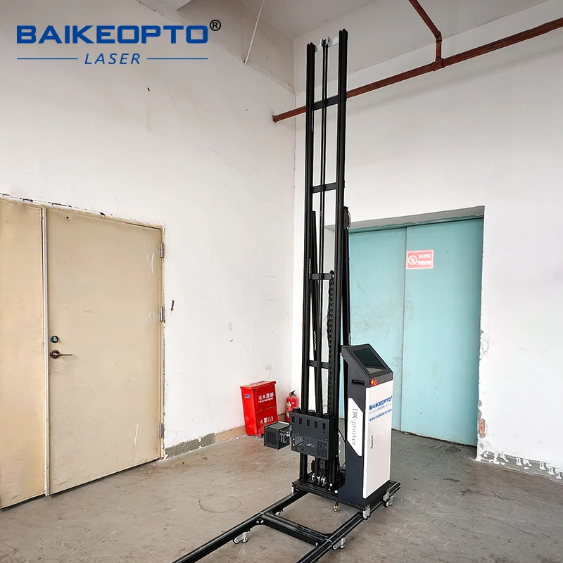 Фото Автоматическая вертикальная настенная печатная машина DX10 Печатающая головка Настенный принтер с дисплеем высокой четкости для длительного сохранения изображений №2