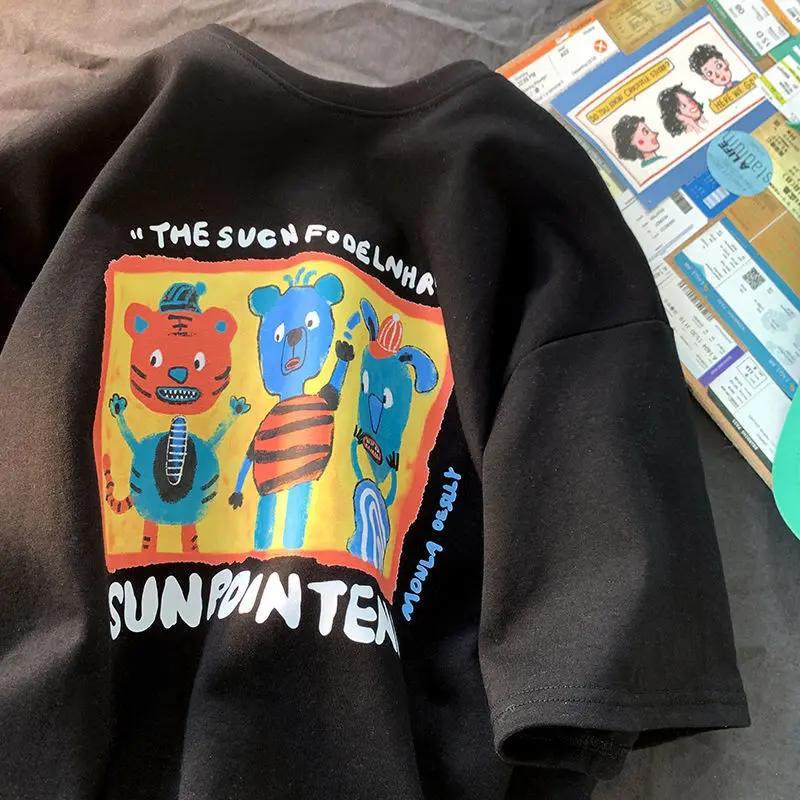 

Футболка женская оверсайз с коротким рукавом, из натурального хлопка, 2XL