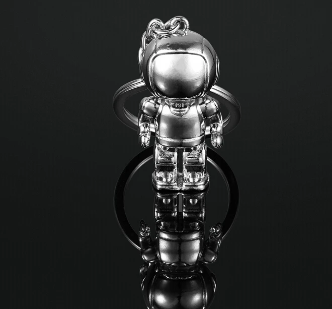 Фото Новый модный брелок для ключей в виде мультяшного робота, брелок Asimo для автомобиля, лучший подарок для вечеринки, оптовая продажа украшений №5