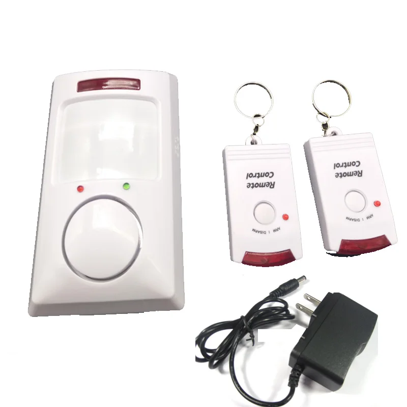 

by Battery or 110-220V Door Entry Sensor Alarm Sense Beeper Motion Detection Alarming Body Detecting Remote Control PIR Sense