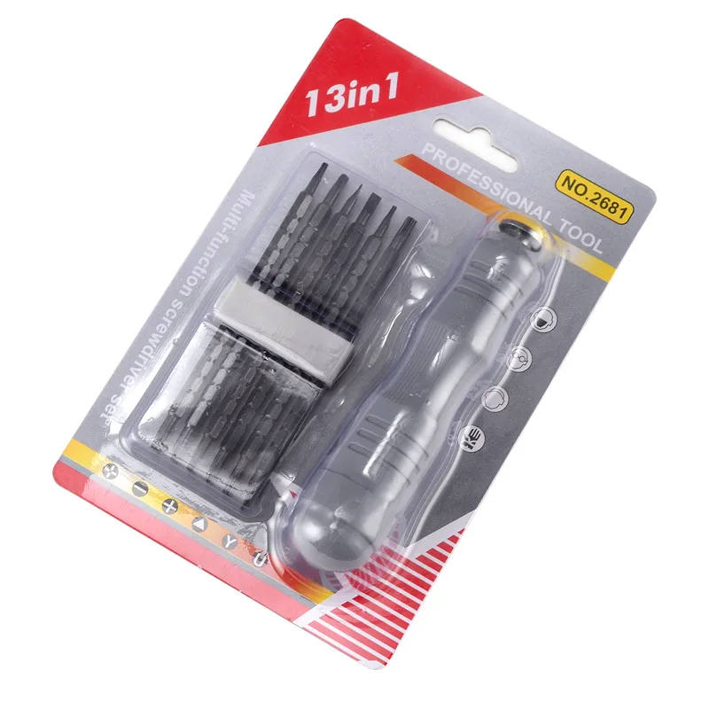 13 в 1 Набор Магнитных отверток Точная крестовая отвертка с двойной головкой многофункциональный набор ручной инструмент для ремонта