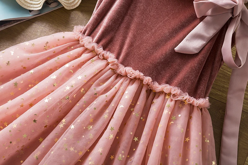 Летнее кружевное платье для девочек детская одежда платья-пачки повязка на