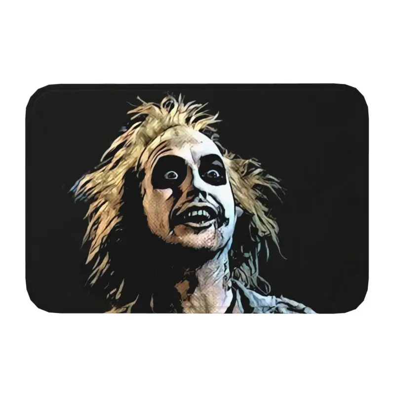 

Коврик от Beetlejuice с изображением призрака, Противоскользящий коврик для входа, ванной, кухни, напольный коврик, Тим Бёртон, Готическая пленка,...
