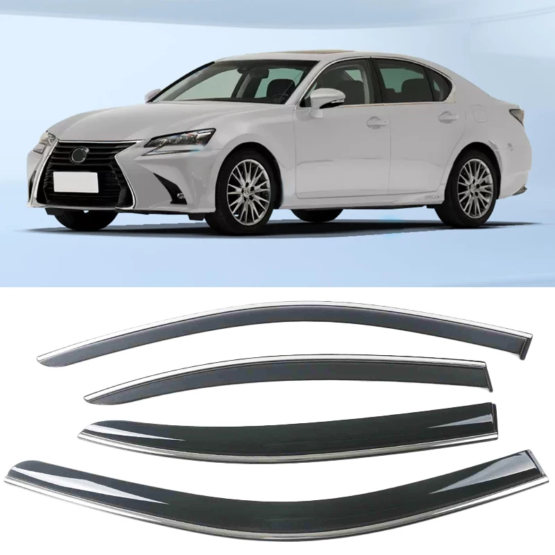 Ветрозащитный козырек для Lexus GS 250 350 300h 450h дефлекторы автомобильный дверь боковое