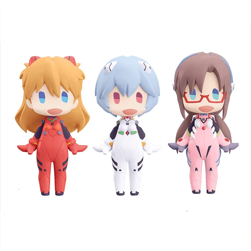 

Предварительная продажа, аниме фигурка Евангелиона асуа АСУКА Лангли сори Аянами Рей, модель Q версии, наклонная голова, коллекционные пред...