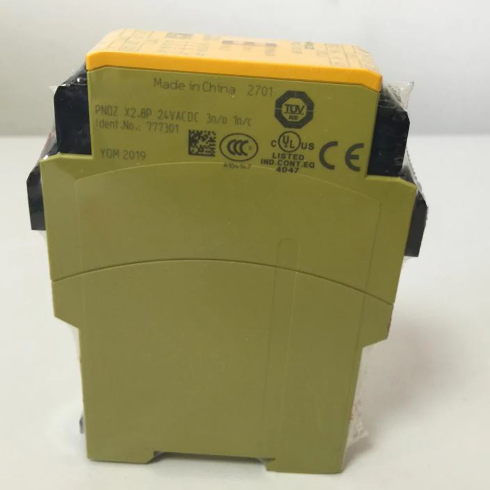 Совершенно новый для Pilz PNOZ X2.8P 777301 24VACDC 3n/o 1n/c Модуль управления реле безопасности