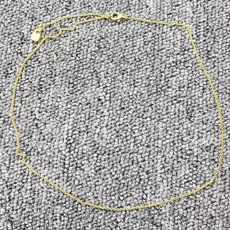 

2023 unode50 Exquisite Fashion Electroplated 925 Silver Small and Lightweight Women's Necklace Romantic Holiday Gift
