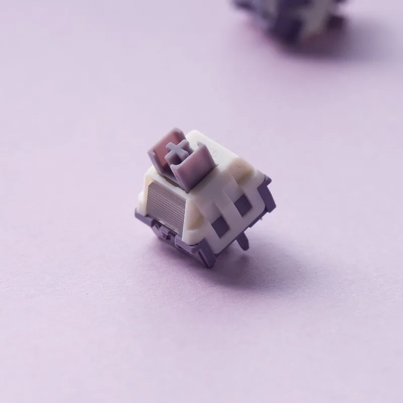 Фото Механические переключатели Shanzhu Tea Static Switch, настраиваемые секционные переключатели 42g 53g, триггеры из PC POM, эргономичные аксессуары для игровых механических клавиатур №1