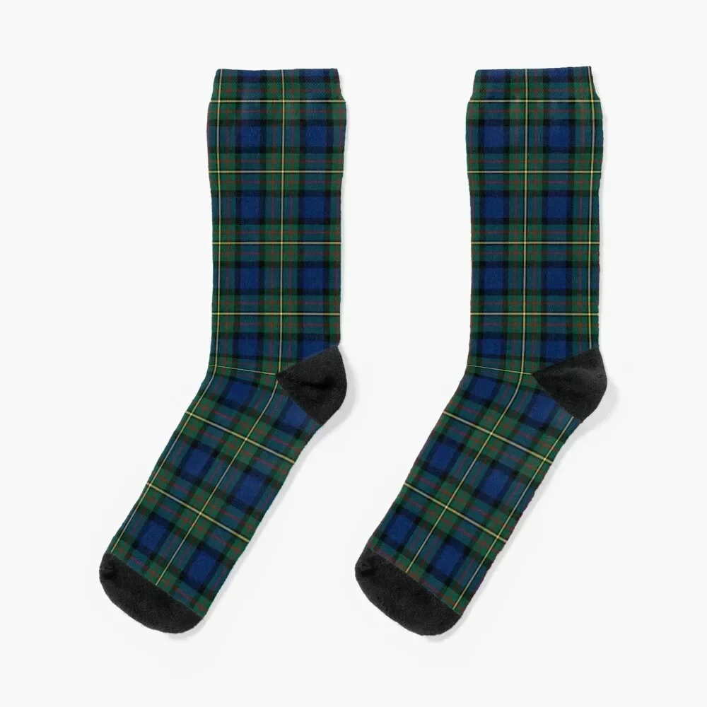 Носки Clan MacLaren Tartan мужские носки в стиле хип-хоп с яркими подвязками и женские