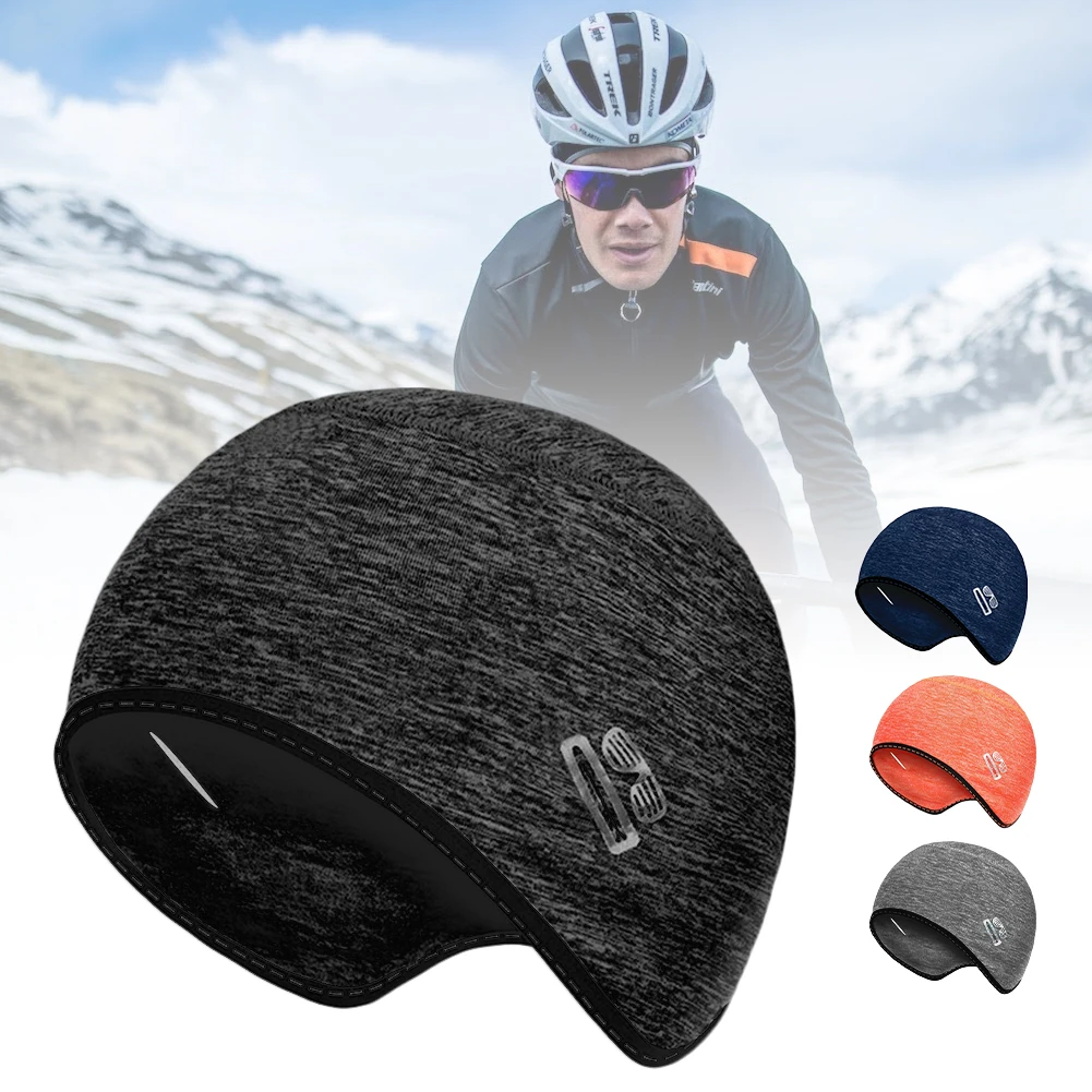 Купи Cycling Cap Winter Hat Windproof Thermal Sport Caps for Men Women Running Skiing Motocycle Riding MTB Bike Headwear за 83 рублей в магазине AliExpress