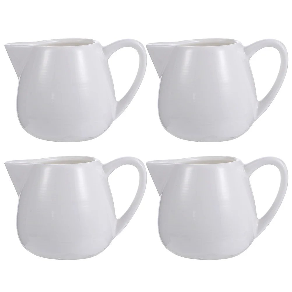 

Pitcher Creamer Milk Sauce Coffee Jug Ceramic Gravy Frothing Pourer Bowl Serving Boat Mini Coffee Syrups Pot Cup Dipping Tea