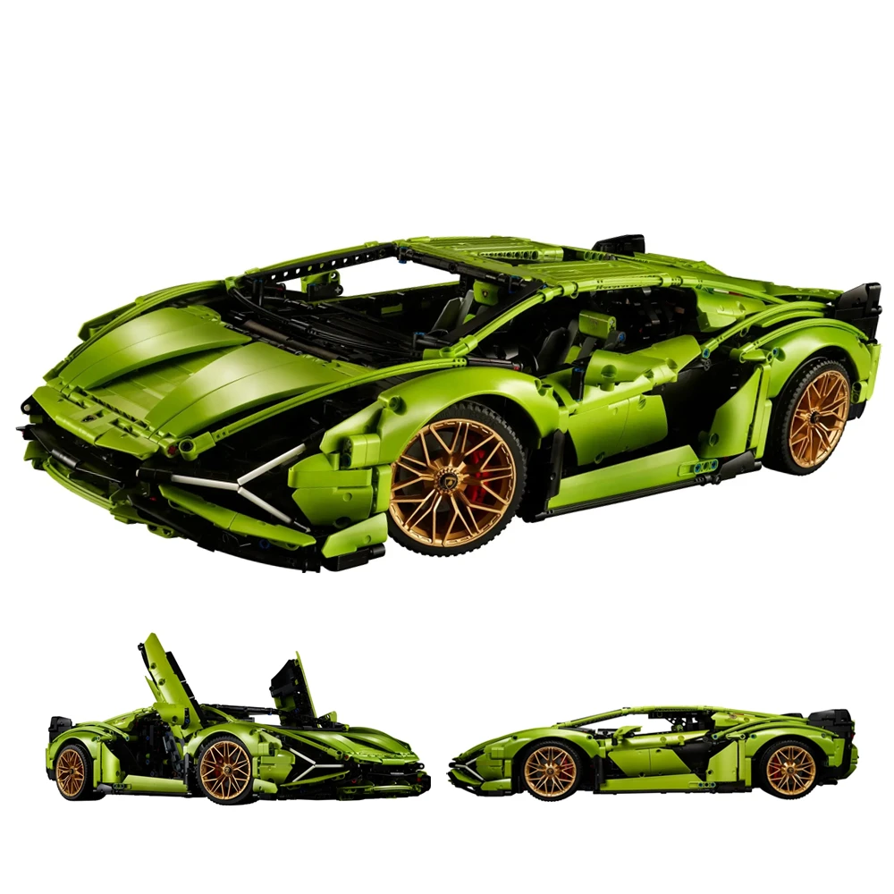 

Fit 42115 Technical RC Lamborghinis Car SIAN Roadster Model FKP37 Kit Model Building Blocks Bricks Toys Children Kid Gift
