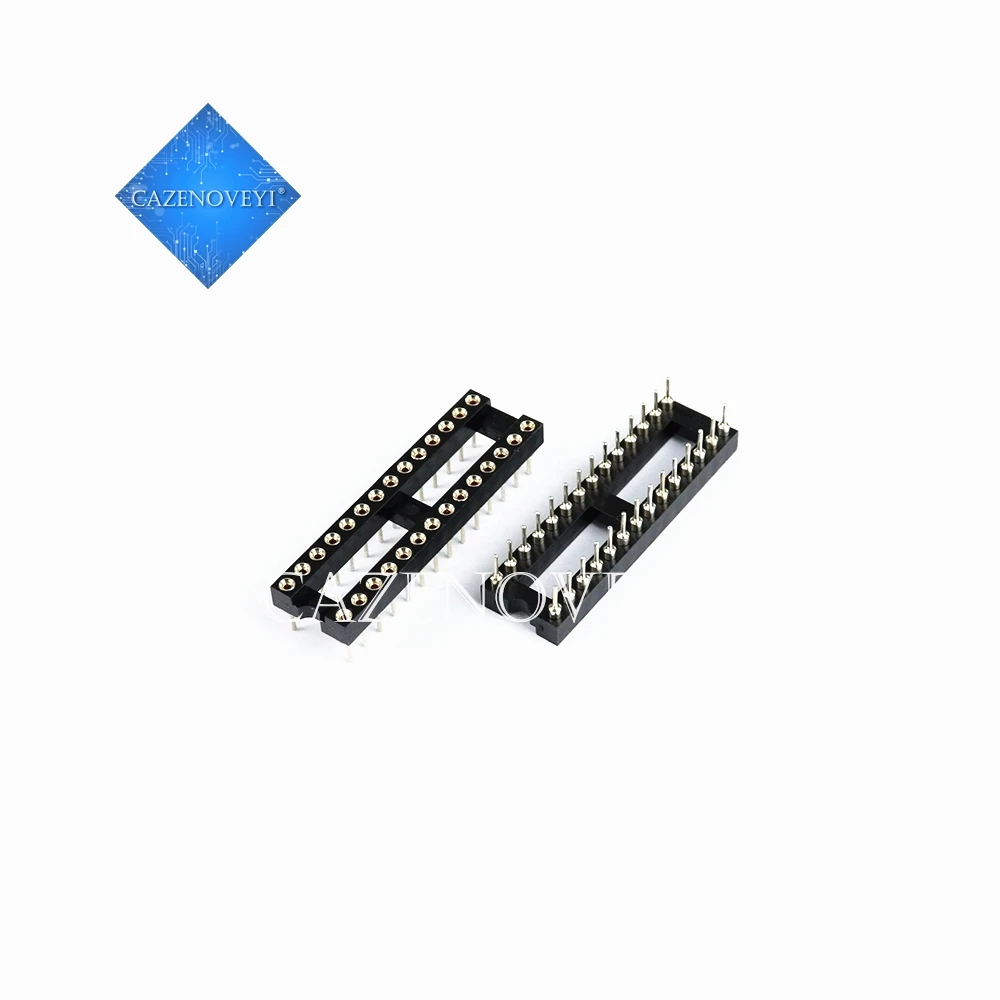 10 шт. разъём для розетки с круглым отверстием DIP 6 8 14 16 18 20 24 28 32 40-контактные