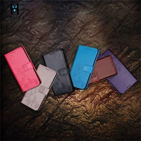 for apple iphone leather embossed case vhcilxi magnetic flip cover putpu fro iphone 11 case for girls with lanyard phone case