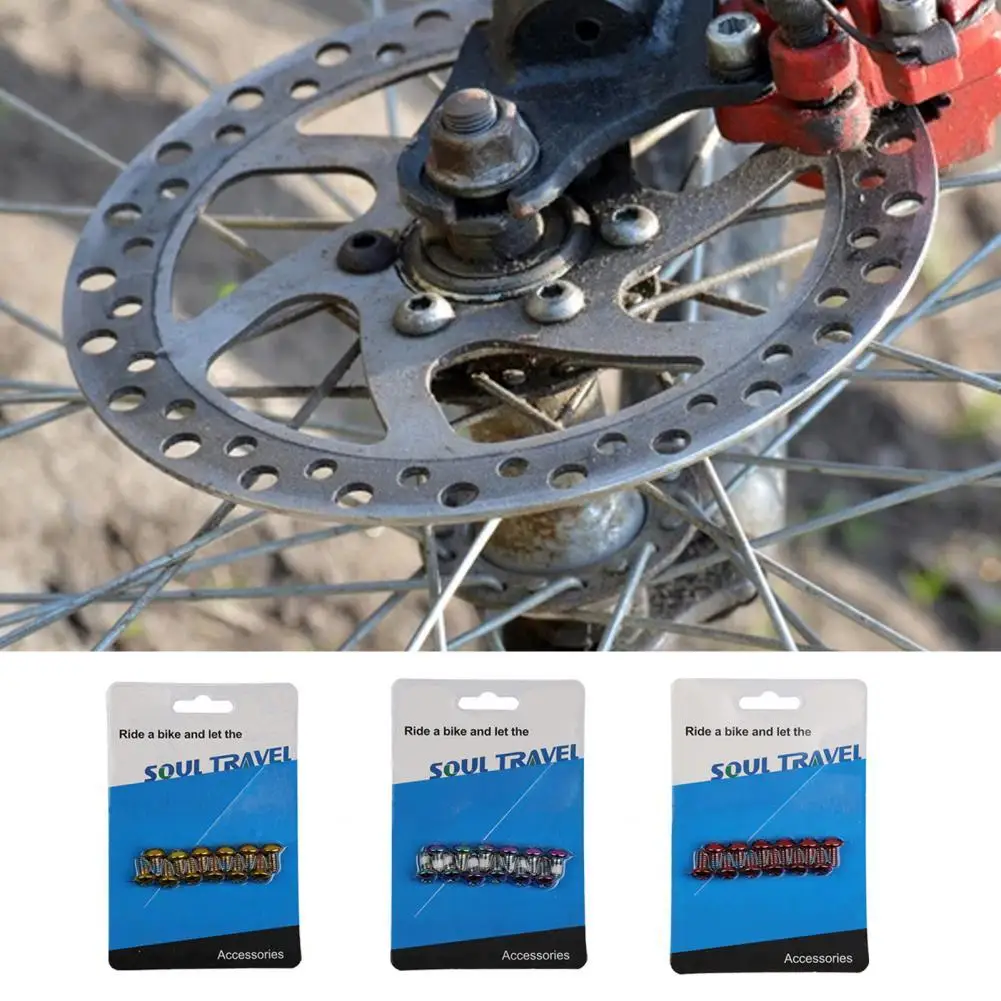 

Винты велосипедные профессиональные, 12 шт., дисковые высокопрочные, простые в установке, с длительным сроком службы, тормозной винт ротора д...