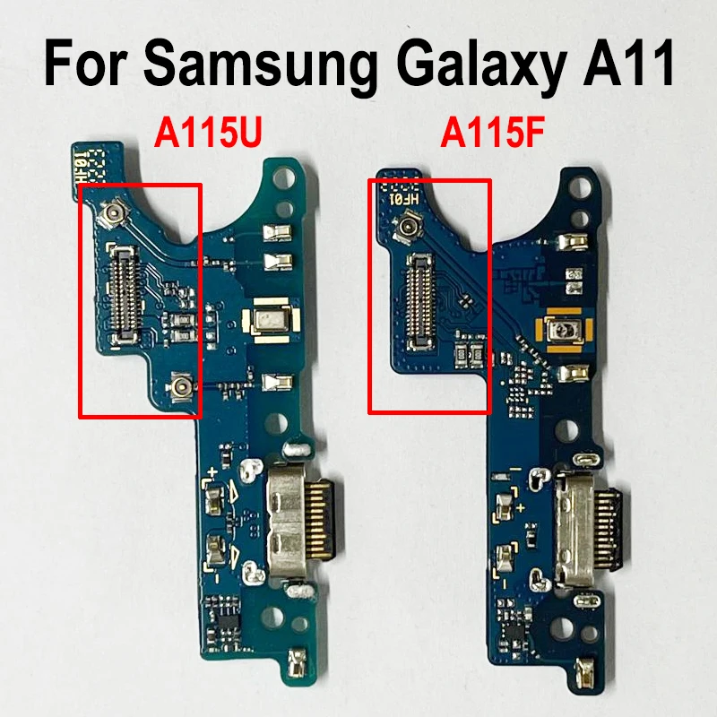 Док-станция для быстрой зарядки для Samsung Galaxy A11 A115 A115U A115F, USB-разъем для зарядки, гибкий кабель
