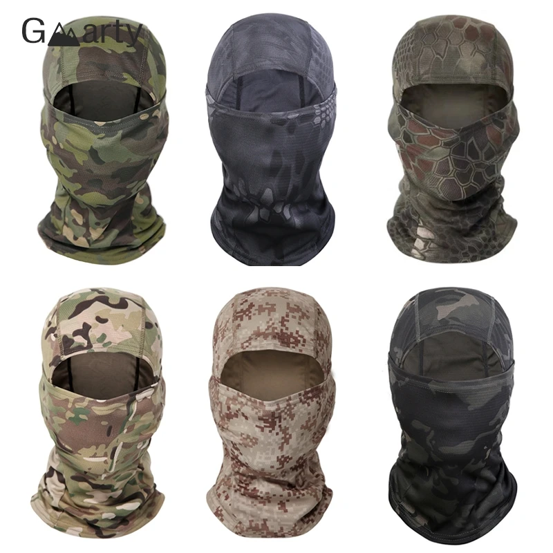 Весенне-летняя и осенне-зимняя Балаклава Шарф на все лицо для езды на ...