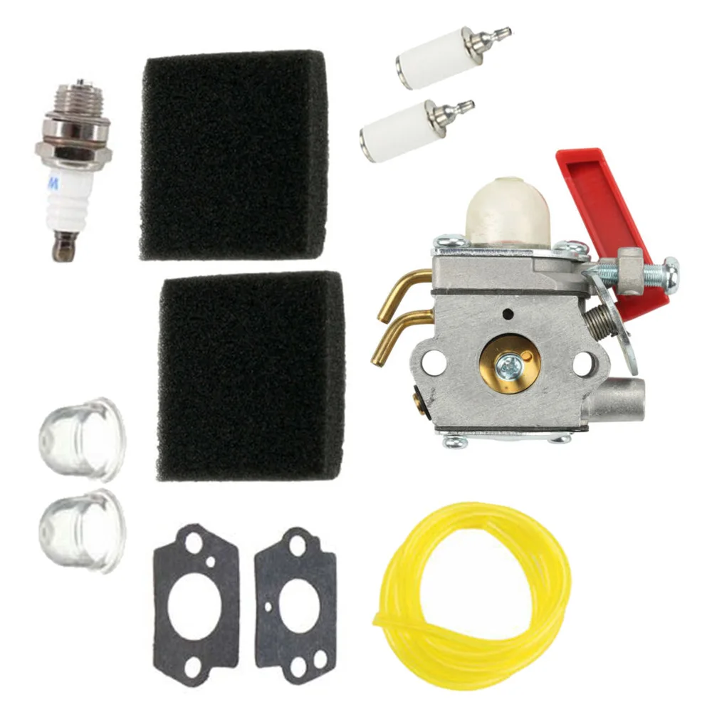 

For Homelite B25C BC2500R D725CD D825SB F2020 F3040 F3050 Accessories Spare Carburetor Kit Parts Attachments Air fuel filter