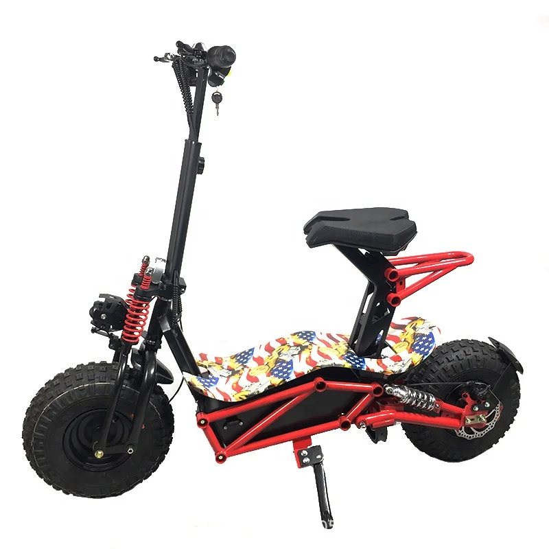 Velo Style New Electricscooter Off Road Pedal Lithium 48V Adult Sit Down 2000W Offroad Mad Electric Scooter