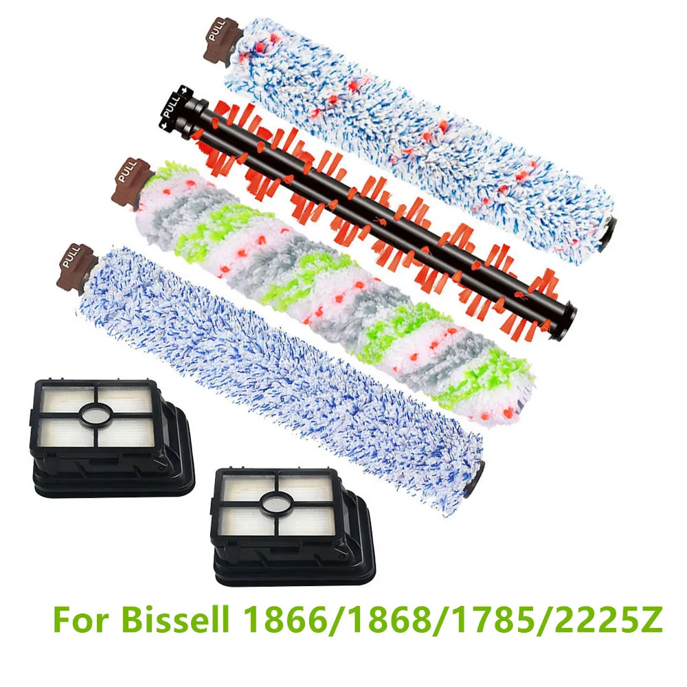 HEPA-фильтры, роликовые основные щетки для Bissell 1866/1868/1785/17852/17853/17854/17855/17856/17858/2303 K/2305/2305K/2306
