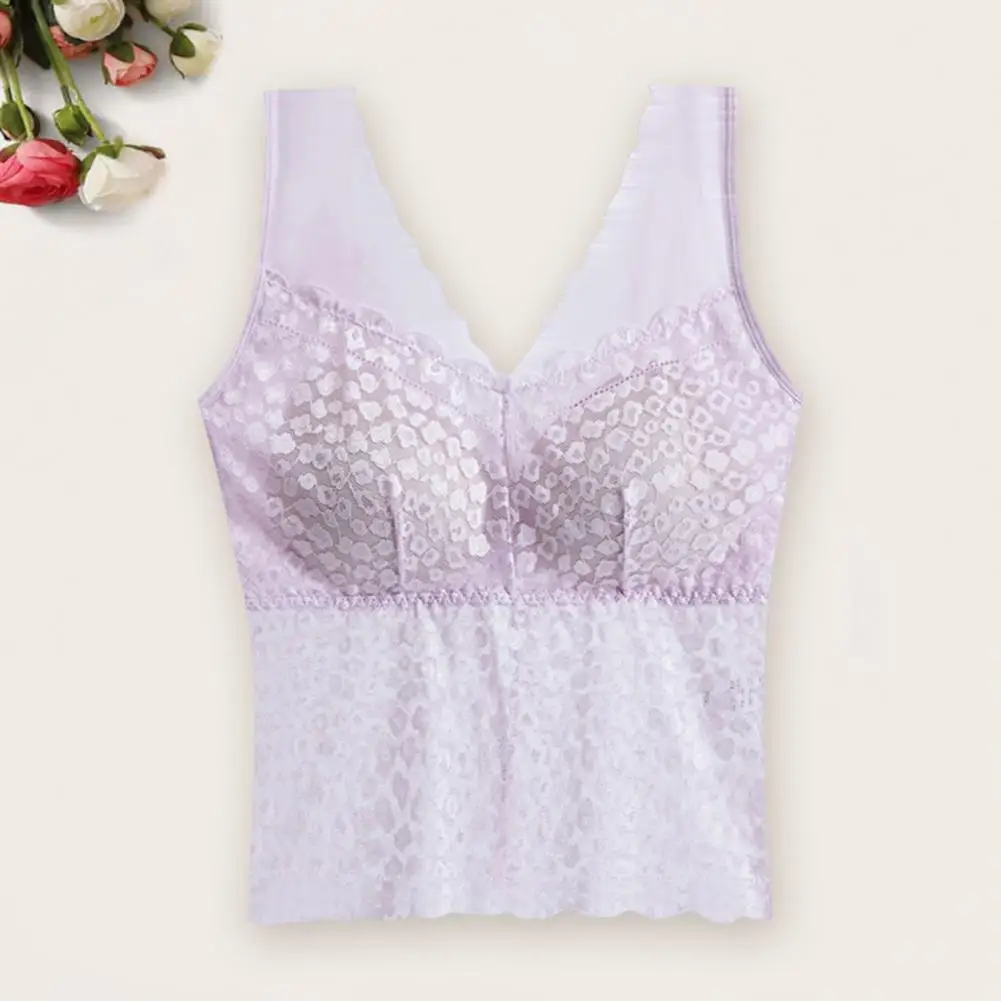 

Cami Vest Comfortable Cami Bra Backless Quick Dry Cami Padded Vest Daily Wear