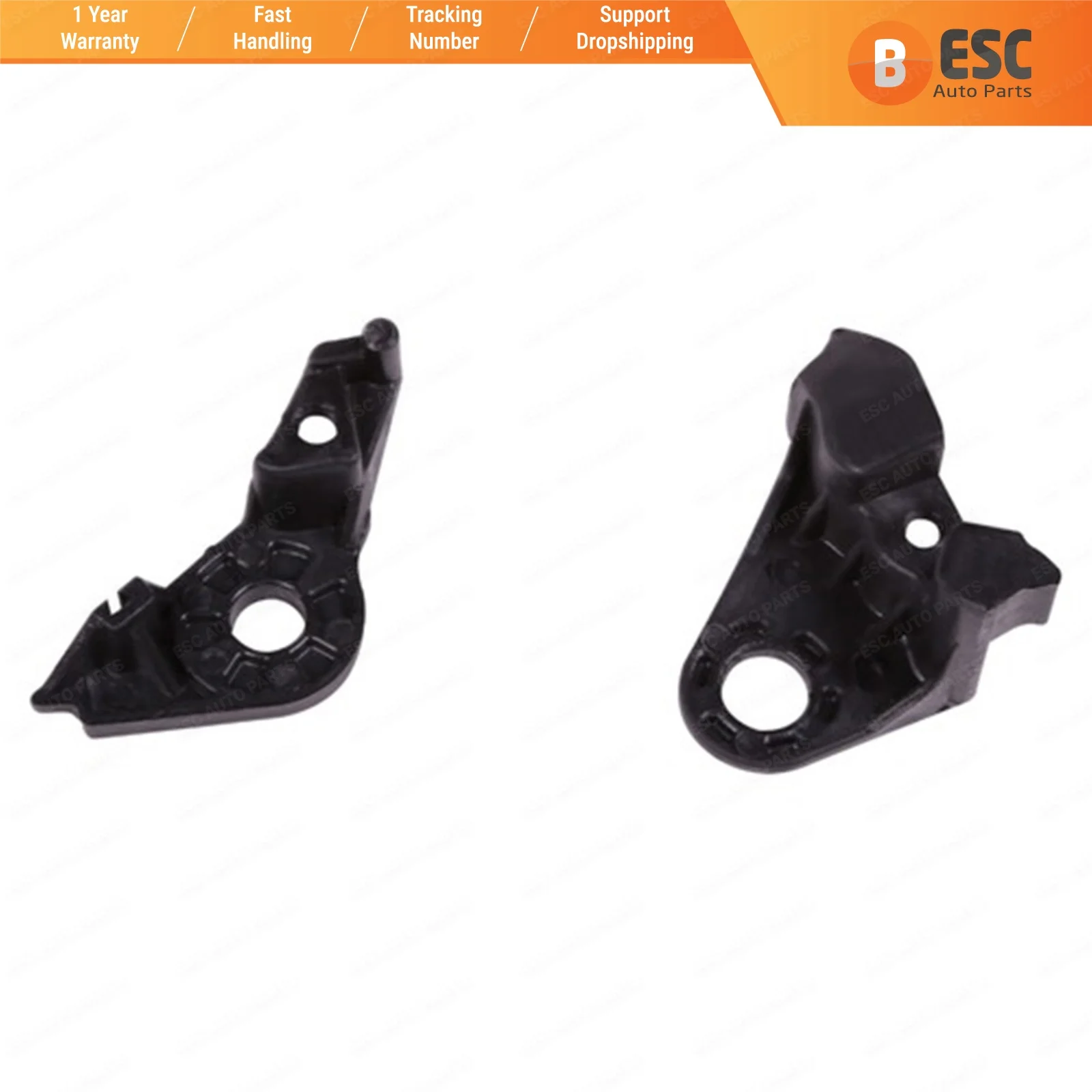 

ESC EHL5 Headlight repair Kit Bracket Mount Clips Right Side 621284 for Citroen C4 MK1 Replacement parts for OEM: 621284