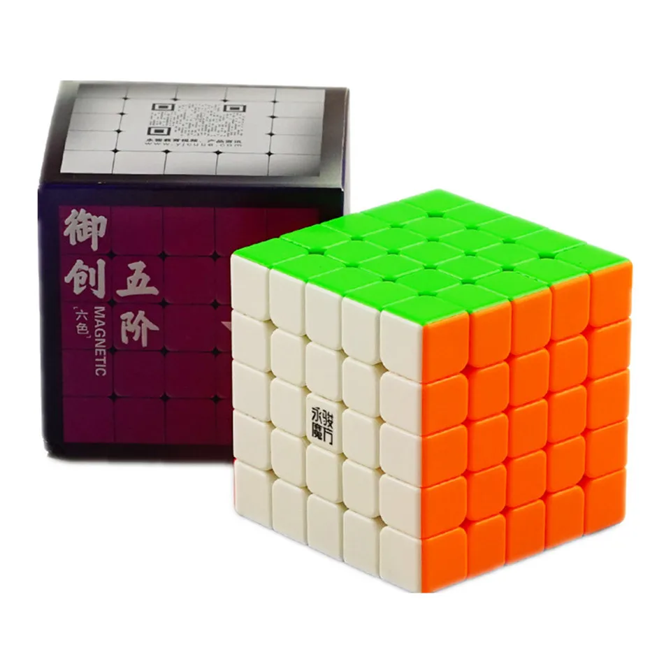 

YJ Yuchuang V2M 5x5 Магнитный магический куб 5x5x5 магический пазл V2 M Yongjun профессиональный 5x5 Магнитный скоростной куб обучающие игрушки