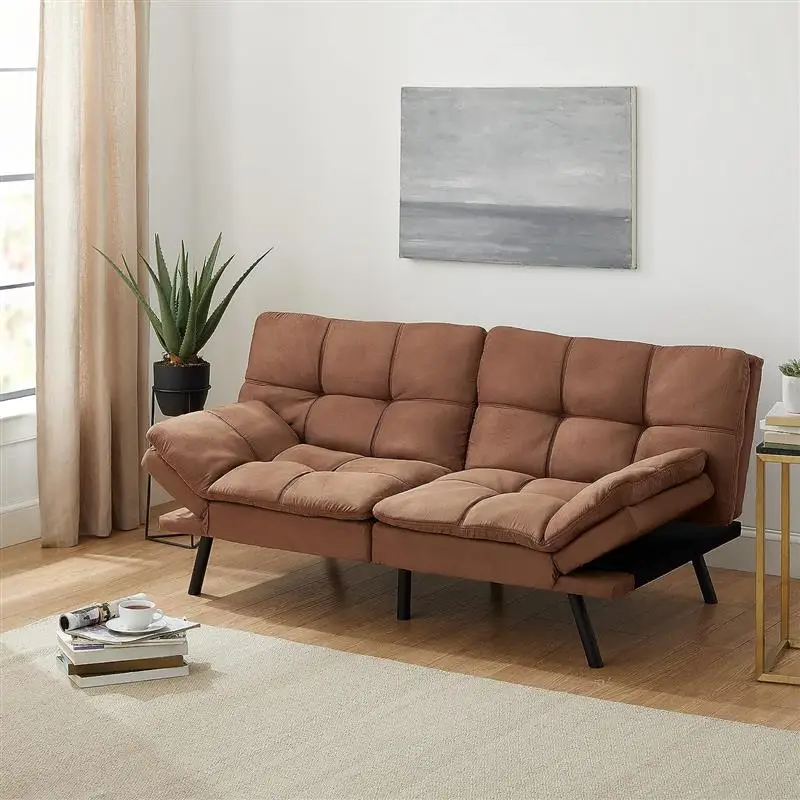 

Futons,Foam Futon,Living Room Furniture,Sofa,Bed,Sleeper Sofa,Loveseat, Couches,Leather,Compact,Apartment, Dorm,Living