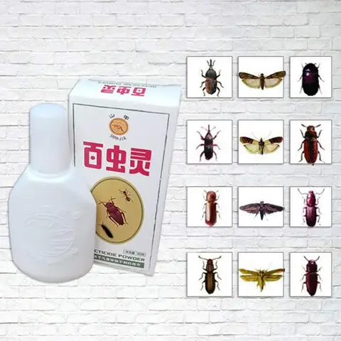 Special medicine powder for killing clothes fish and clothes moths clothes  moth killer bed bugs killer spray agricultura - AliExpress