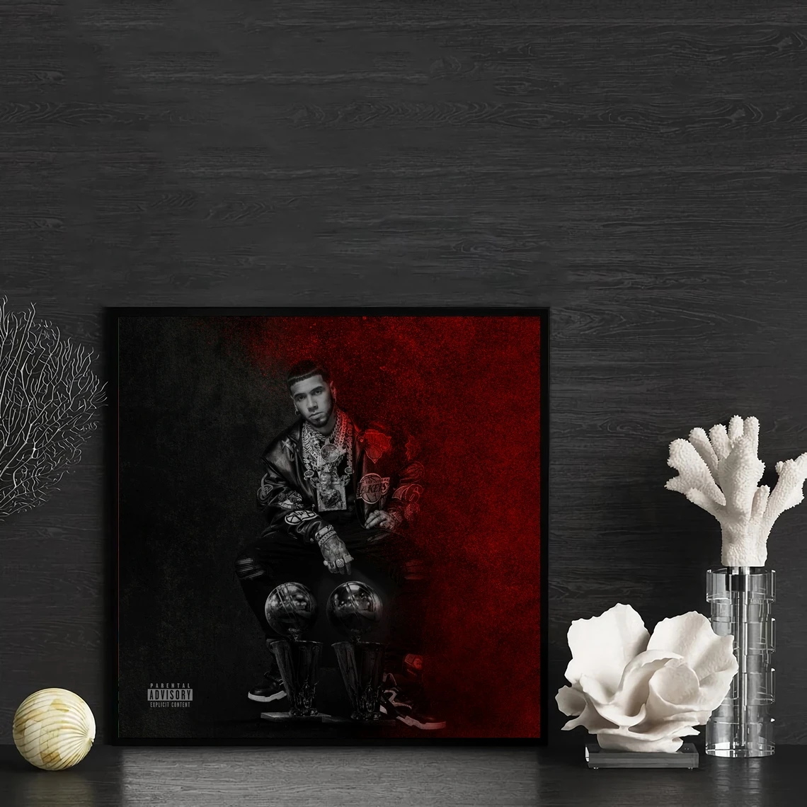 

Музыкальная Обложка альбома ануэль AA LLNM2, Постер, холст, Художественная печать, домашний декор, настенная живопись (без рамки)