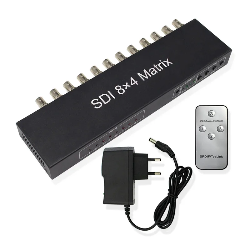 8X4 SDI Матричный коммутатор матричный 8 ins 4 outsSDI | Электроника