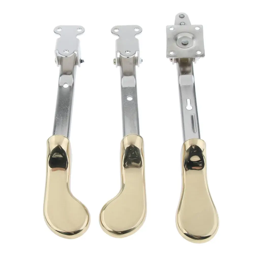 

3Pcs Aluminium Piano Sustain Pedal Mechanism Replacement Foot Pedal Parts