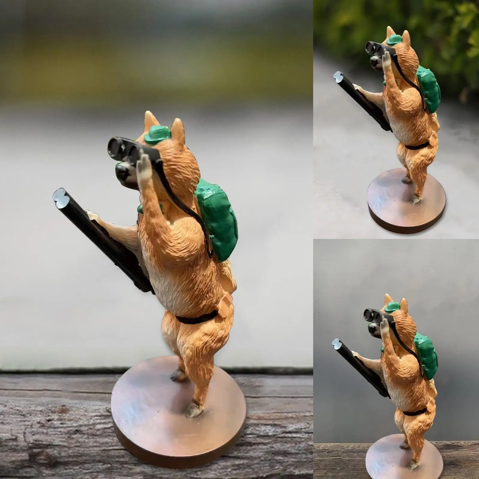 

Уникальные набивные охотничьи животные охотничьи полимерные животные охотники полимерные украшения кролик собака охотники