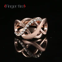 fashion unique exquisite cutout set ring personality banquet party jewelry