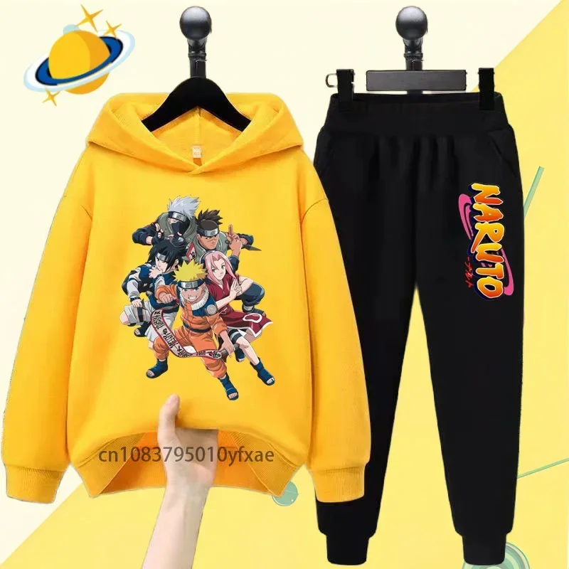 Детская Толстовка С Капюшоном Наруто В Стиле Аниме Длинными Рукавами