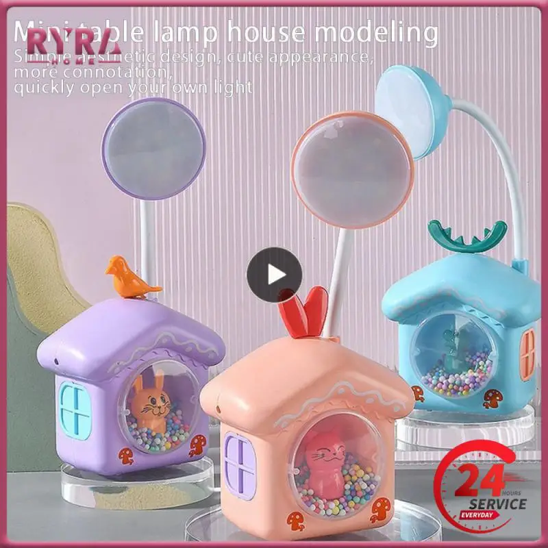 

Reading Light Soft Light Durable Cartoon Student Reading Lamp Usb Charging Folding Table Lamp Folding Desk Lamp No Glare