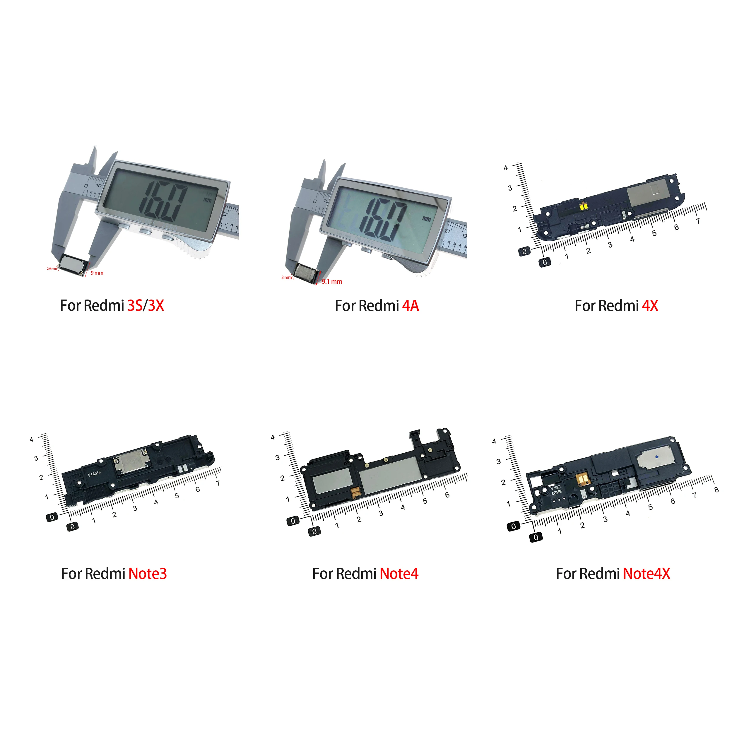 Для Redmi 3S 3X 4 4pro 4A 4X Note 3 громкий динамик ЗУММЕР кольцо громкоговоритель Flex Динамик