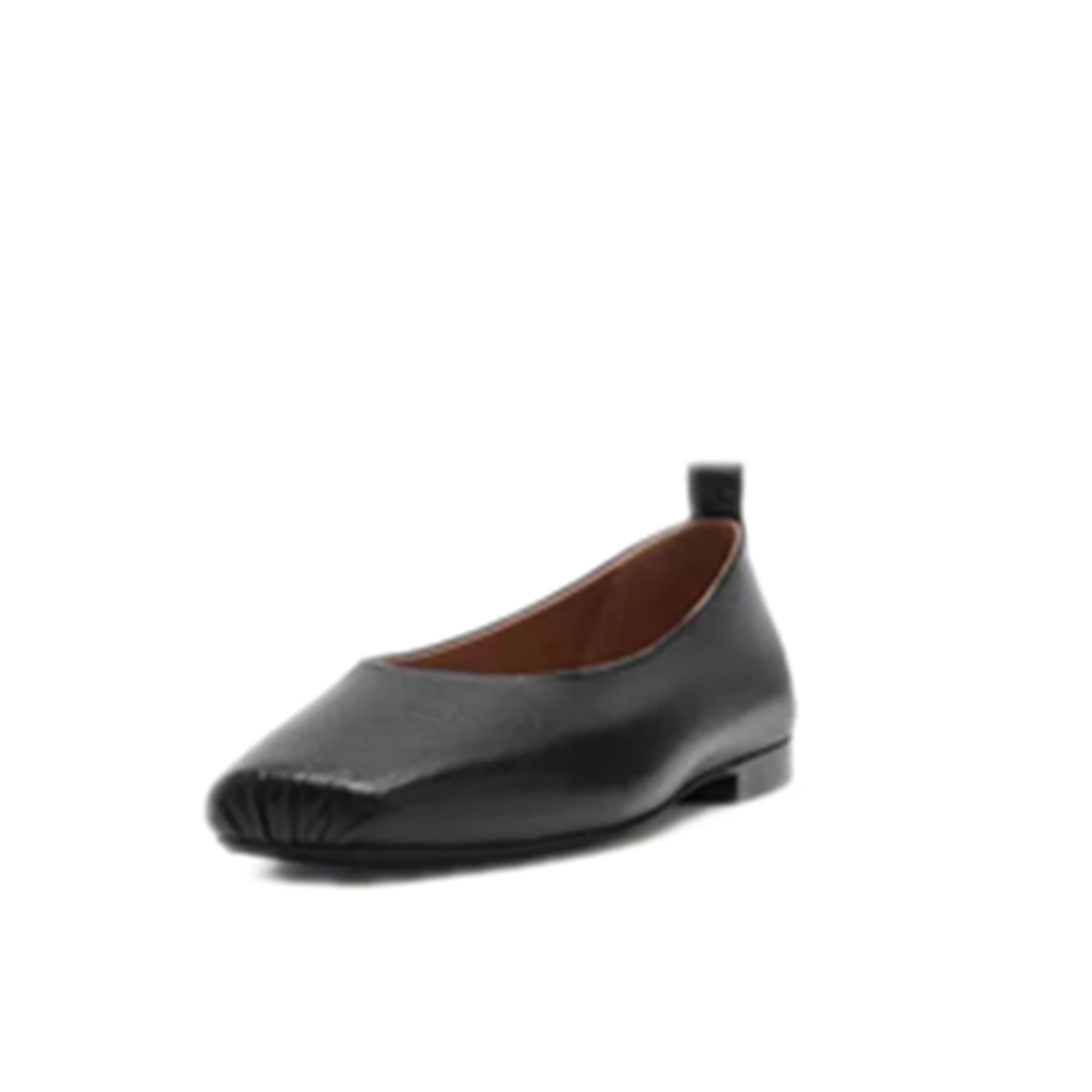 Elmsk French Style Fashion Shoes Women Flat Shoes Elegant Slip-On Loafers Women Sheep Square Toe Vintage Garden