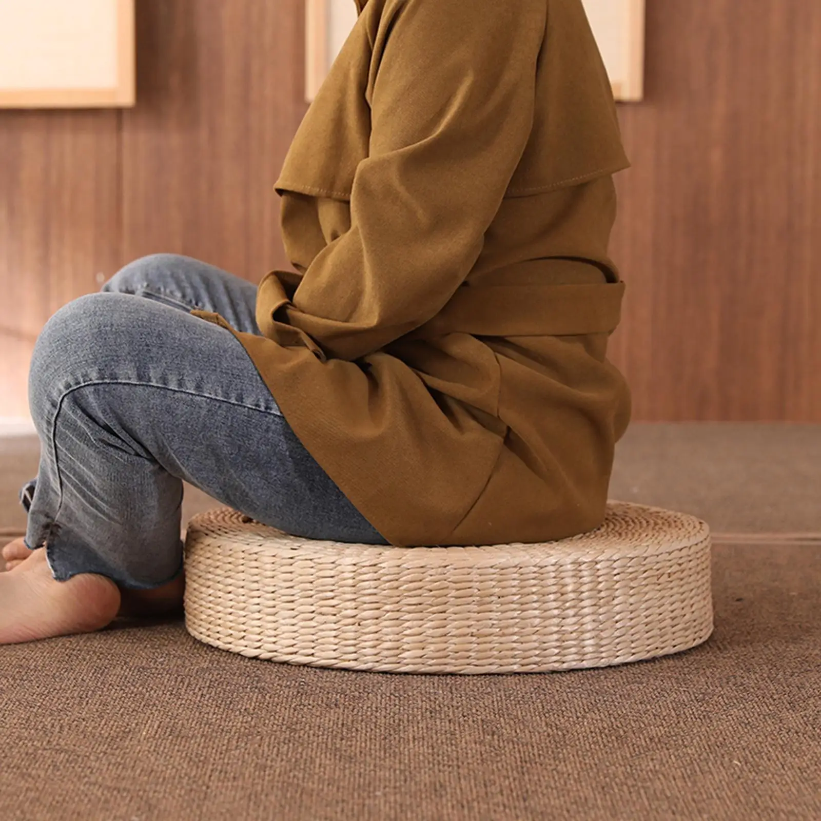 

Подушка для медитации, диаметр 60 см, рандомная, круглая