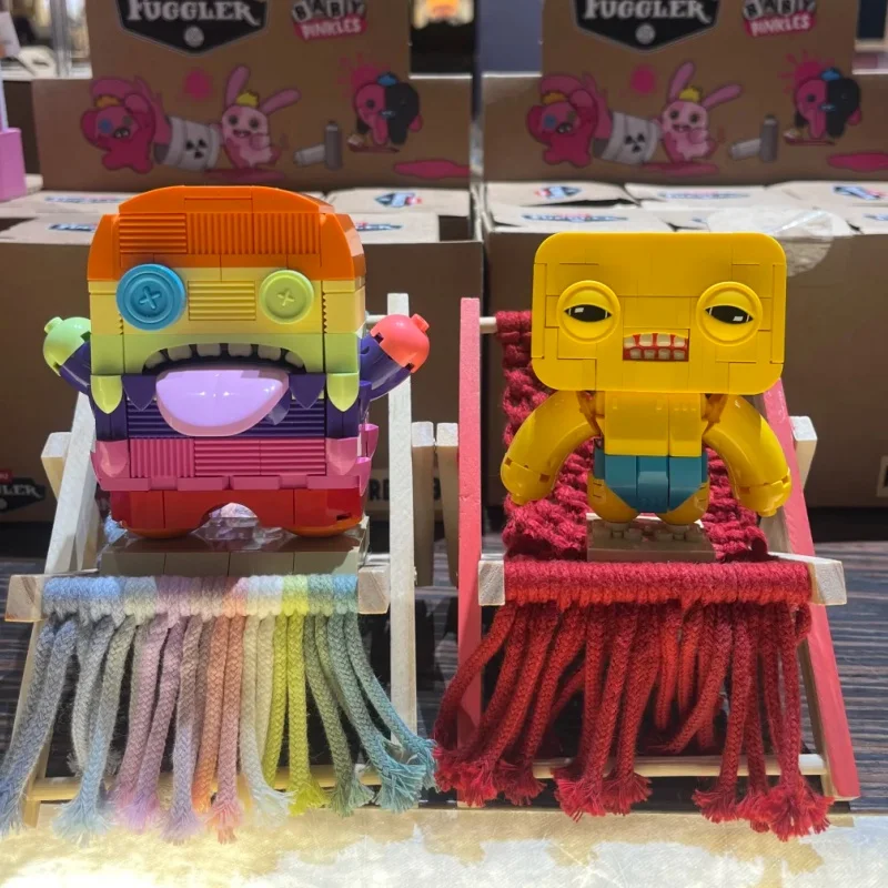 Фото Новинка! Оригинальная серия фигурок Fuggler Max Teeth Monster: коллекционная игрушка-сюрприз в закрытой коробке, модная коллекционная кукла, украшение для рабочего стола, подарок-сюрприз. №1