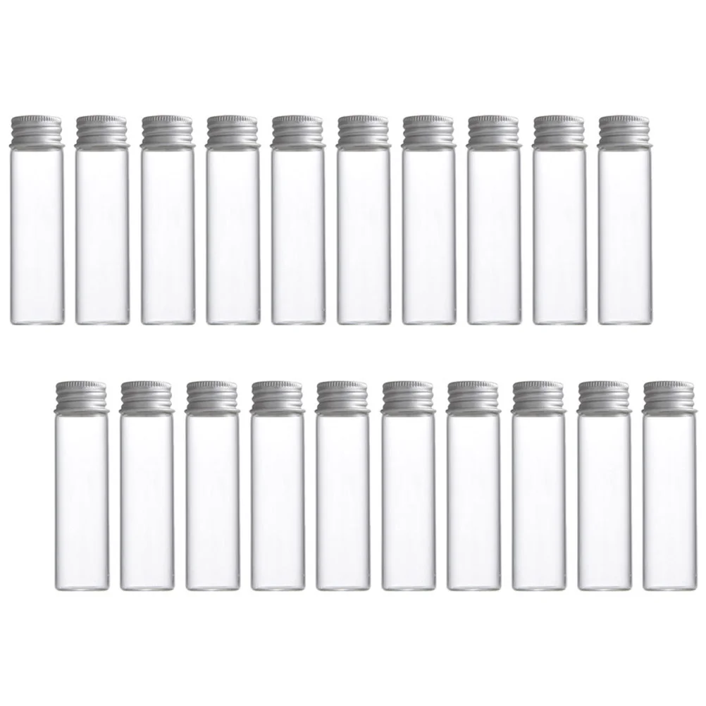 

Vials Bottle Sample Tiny Mini Container Bottles Jars Clear Oil Essential Sealed Tubes Empty Jar Candy Scientific Screw Lid