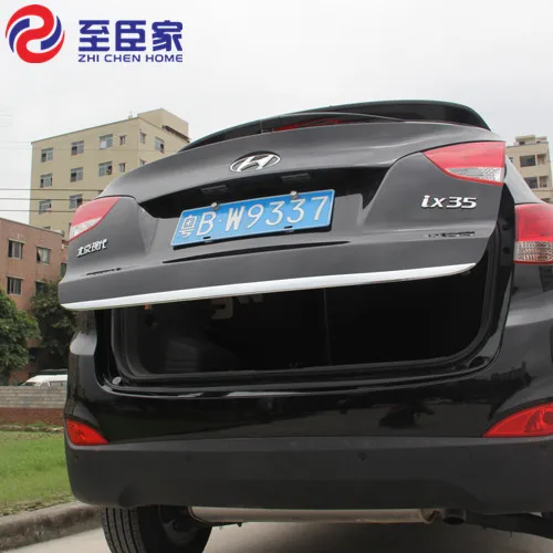 

Tailgate Rear Door Bottom Cover Molding Trim Stainless Steel back door trim car Accessories for Hyundai IX35 2010-2017
