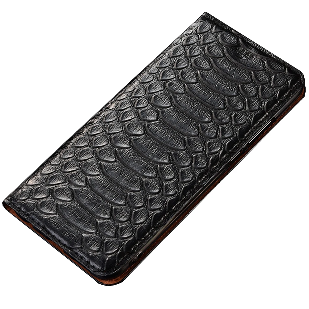 Флип-чехол из натуральной кожи для Sony Xperia 10 5 1 Vi V магнитный держатель 2 слота карт