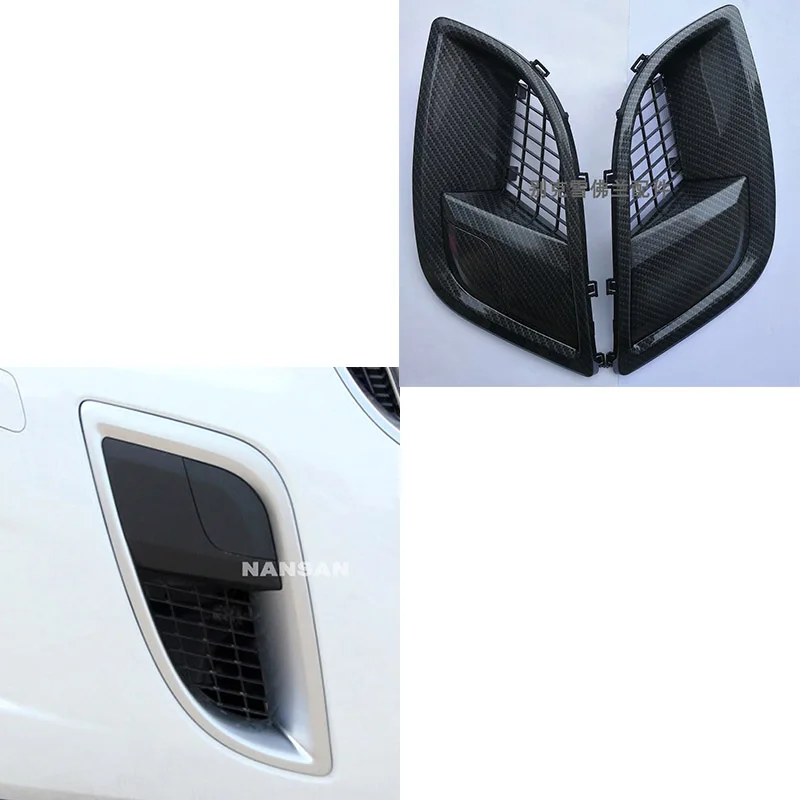 

Auto Carbon Fiber Left Right Cover Fog Lamp Cover Frame Base Shell Gor Buick Regal GS 2009 2010 2011 2012 2013 2014 2015