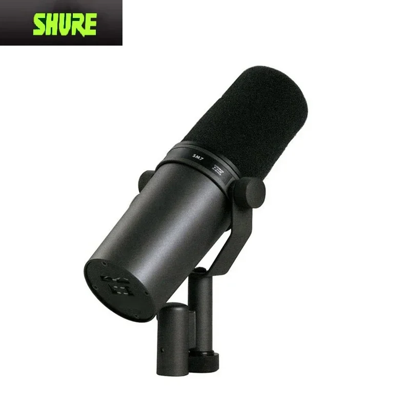 Оригинальный кардиоидный вокальный микрофон Shure SM7B студийный с выбираемой