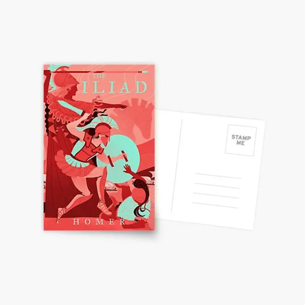 

Открытка Iliad, фотооткрытка с принтом, альбом, модный подарок для мальчиков, декор для творчества, фотография, поздравительная открытка с пам...