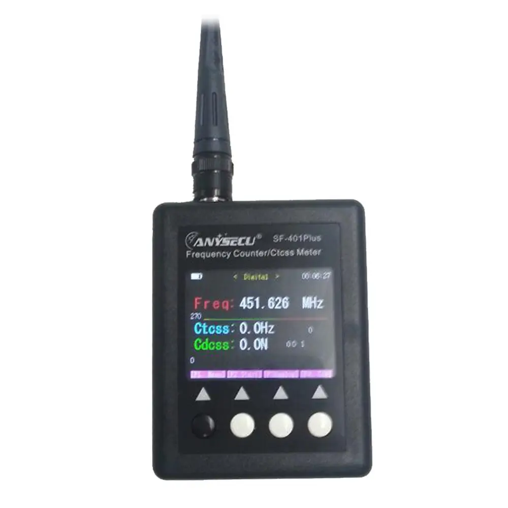 

Frequency meter SURECOM SF401plus Frequency Counter 27Mhz-3000Mhz Radio Portable Frequency meter with CTCCSS/DCS