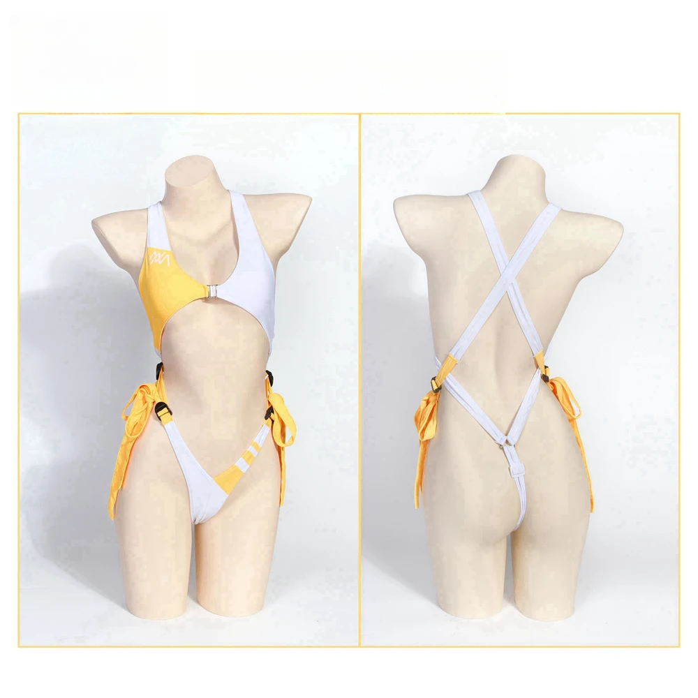 AGCOS оригинальный дизайн пляжная боевая форма косплей женский купальник с высокой