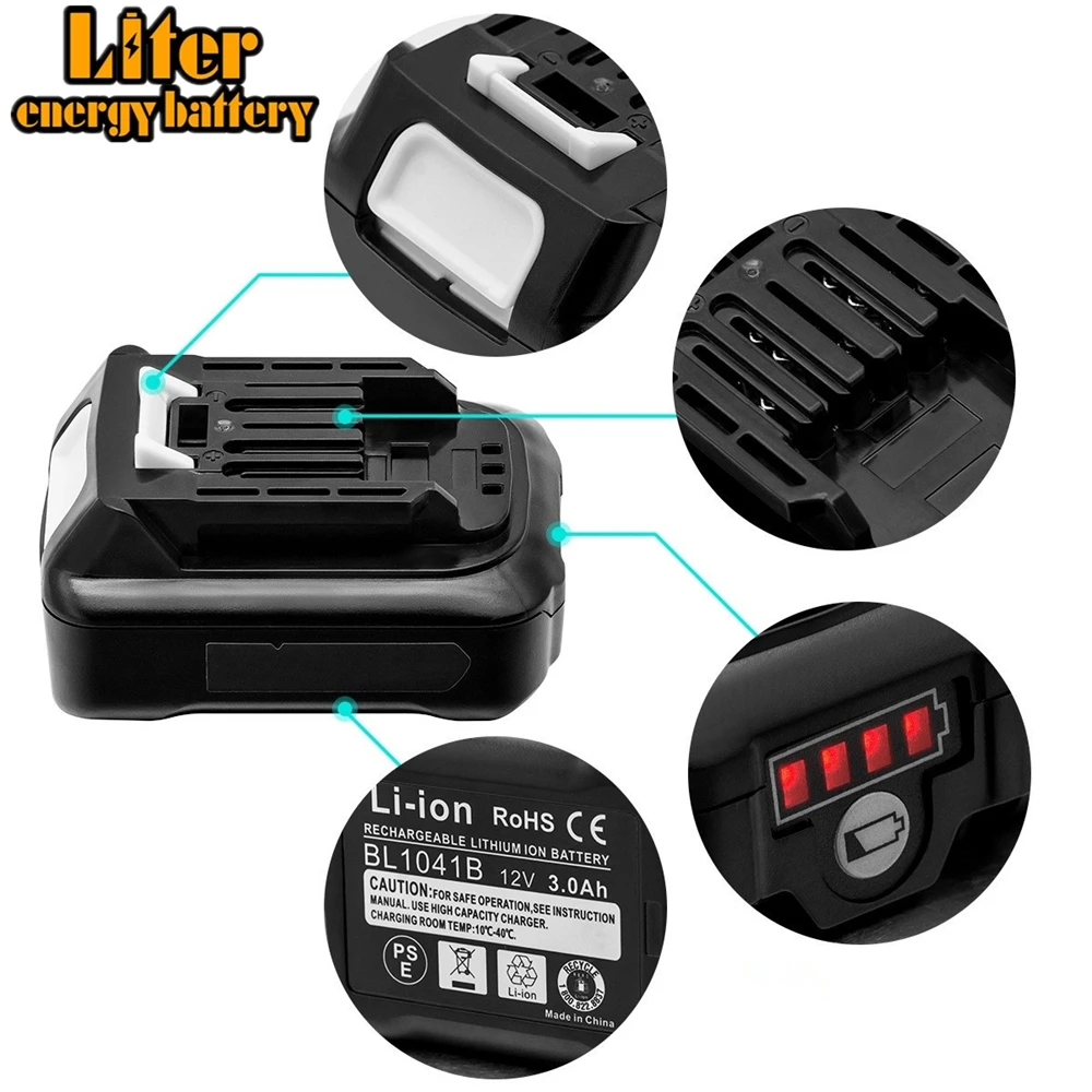 Аккумулятор для электроинструмента BL1030 BL1020
