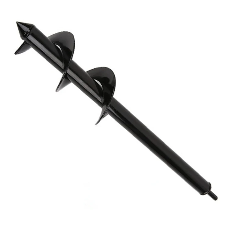 

8x45cm Garden Auger Spiral Drill Bit Flower Planter Digging Multiple Sizes Depths Used for Electric Modified Ground
